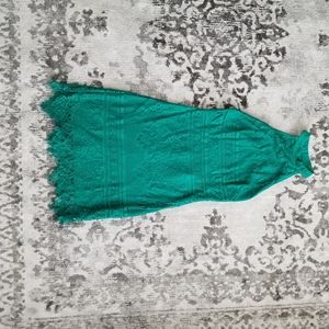 ST PATTYS DAY! Green halter backless lace dress